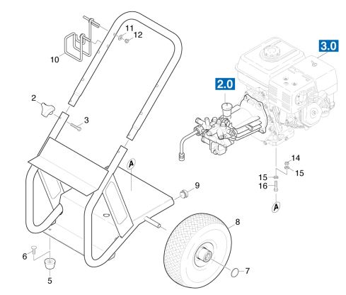 HD 3101 DR parts